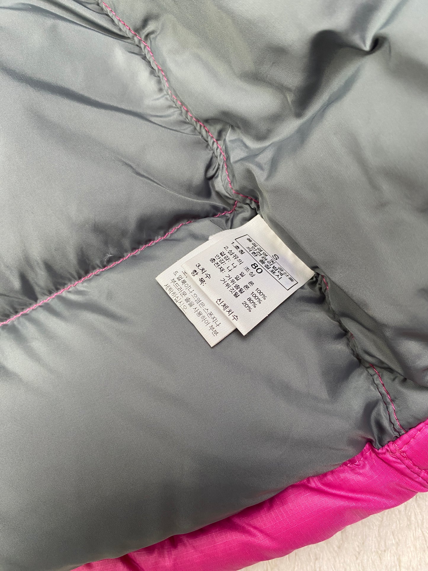 The North Face Puffer Daunen Jacke NUPTSE 700 Gr. S (80)