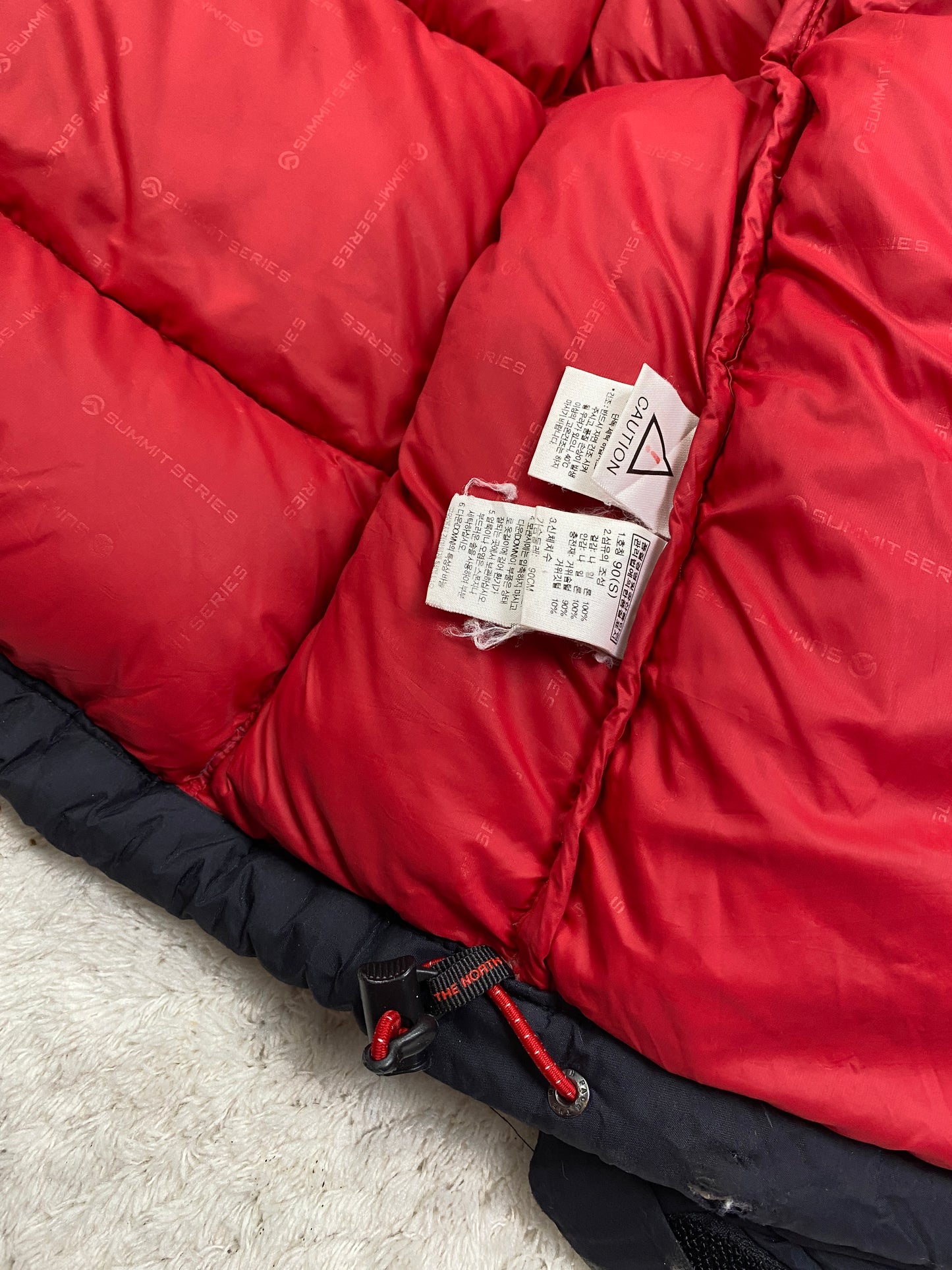 The North Face Puffer Daunen Jacke NUPTSE 800 Gr. S (90)
