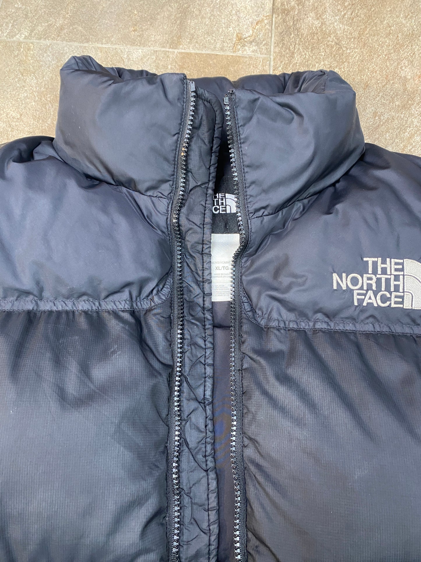North Face Puffer Weste Nuptse 700 Gr. XL